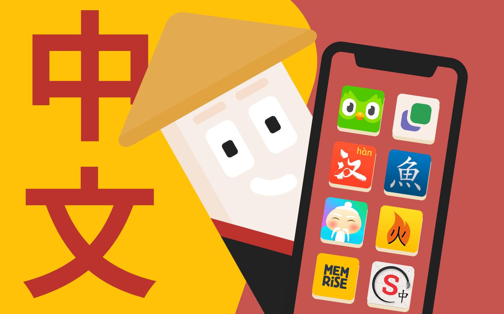 Приложения для изучения китайского языками: топ приложений