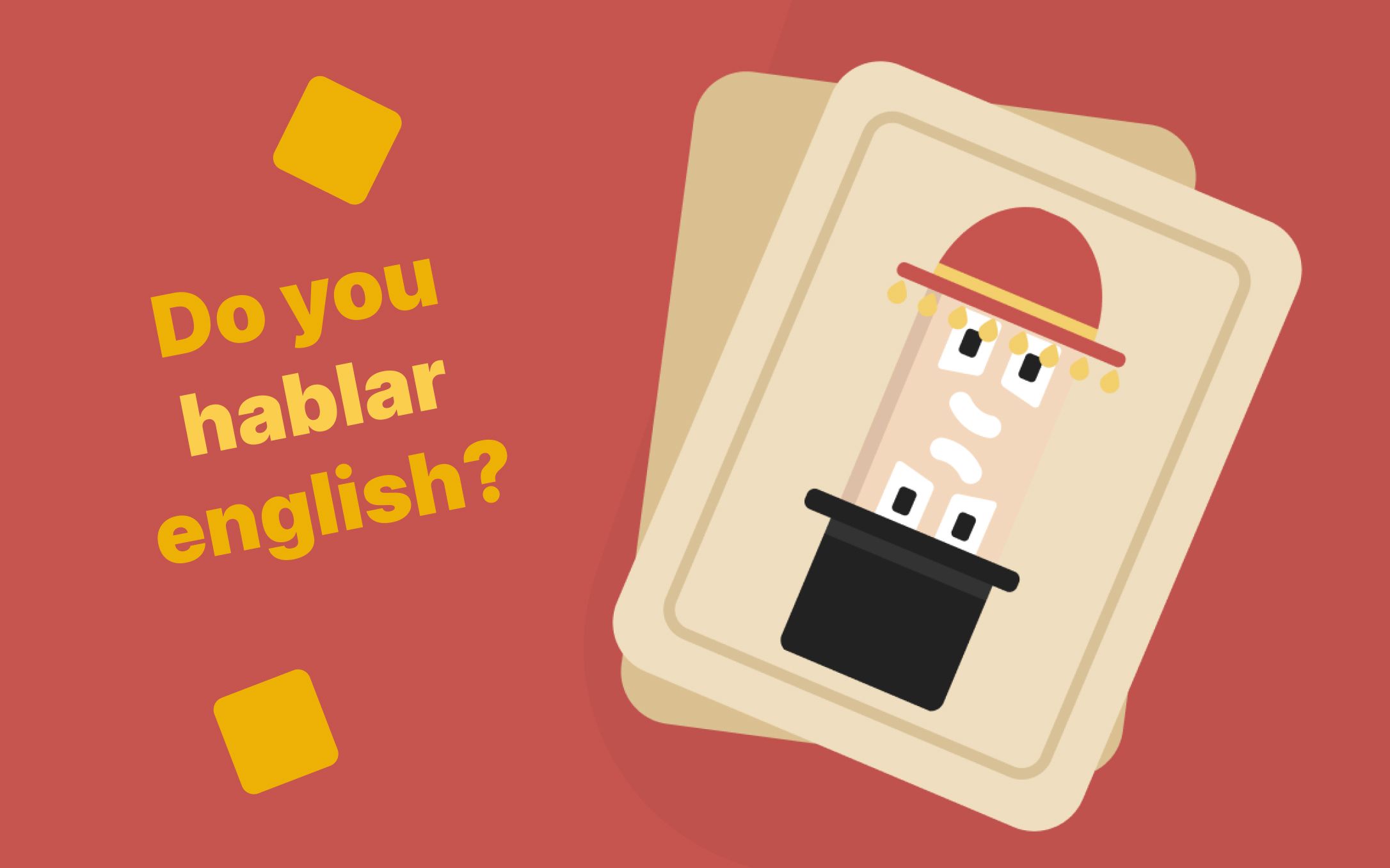 Герой Чунга в форма карточного вальта с испанской и английской шляпами