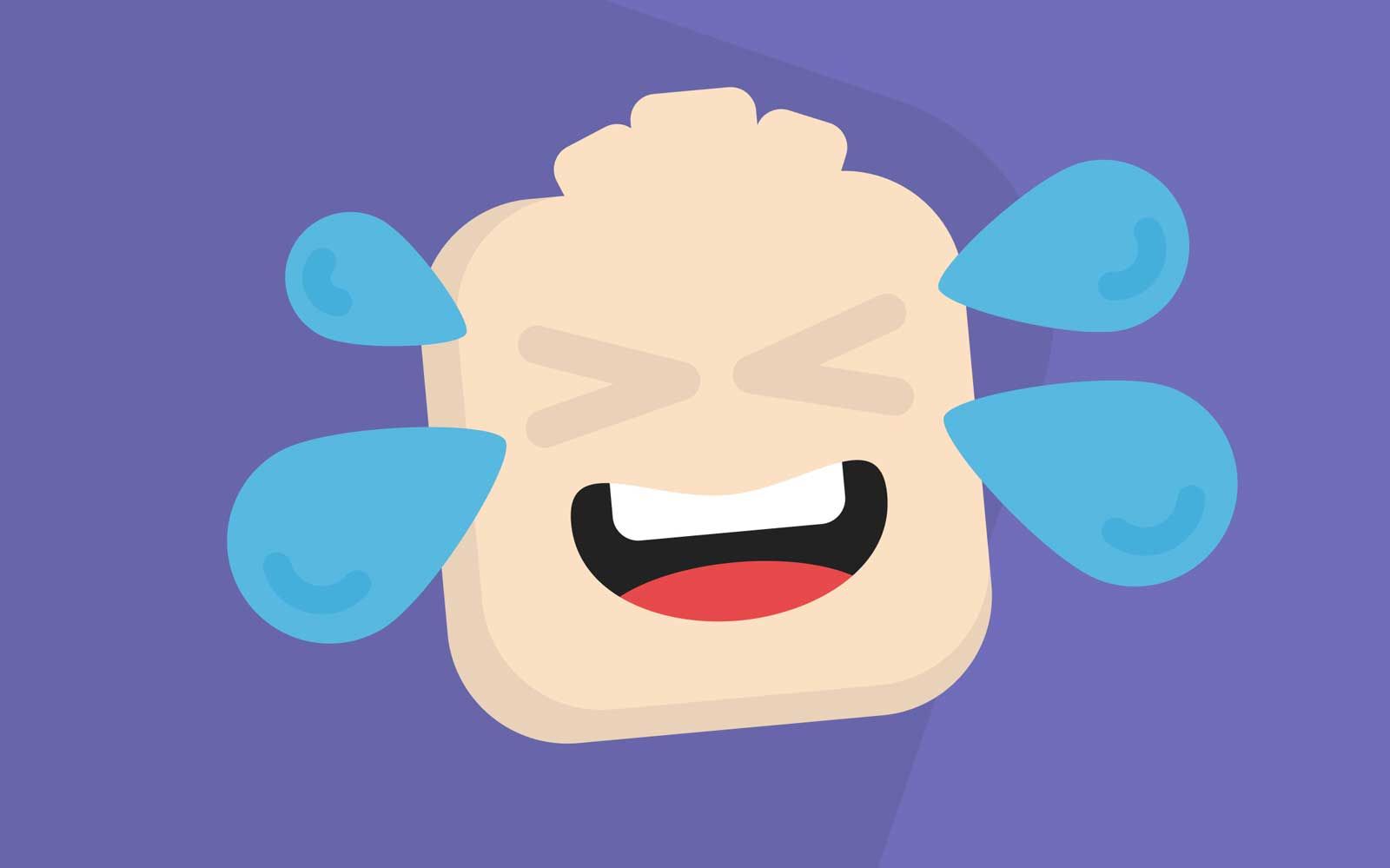 Иконка смеющегося человечка