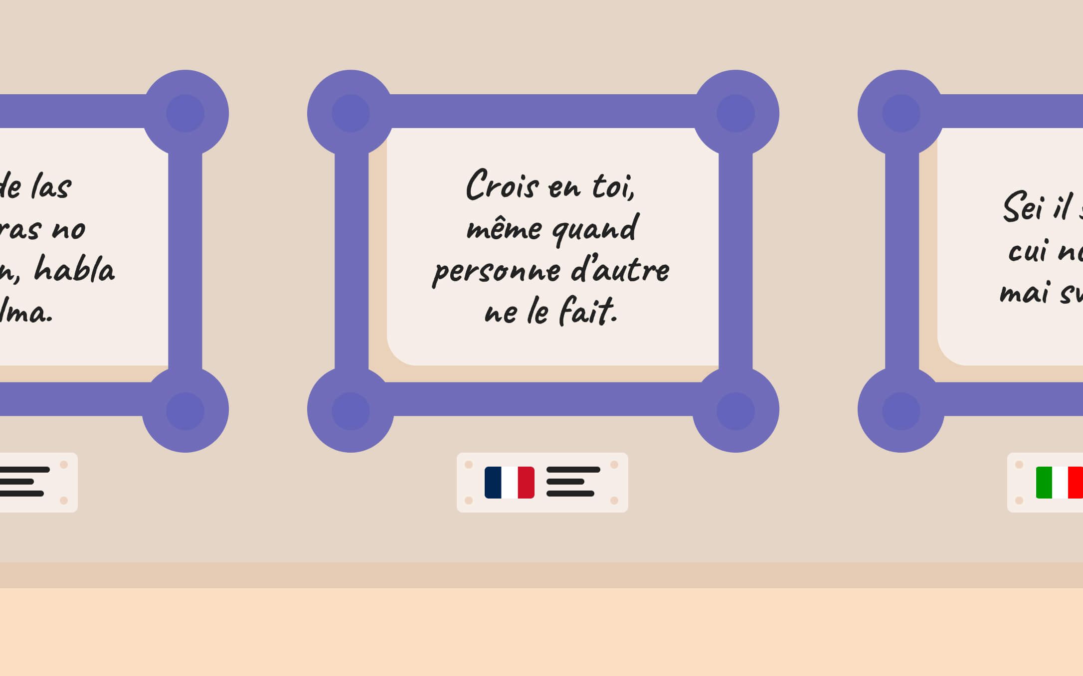 Самые красивые языки мира — обложка, где каждый язык представлен как картина в музее