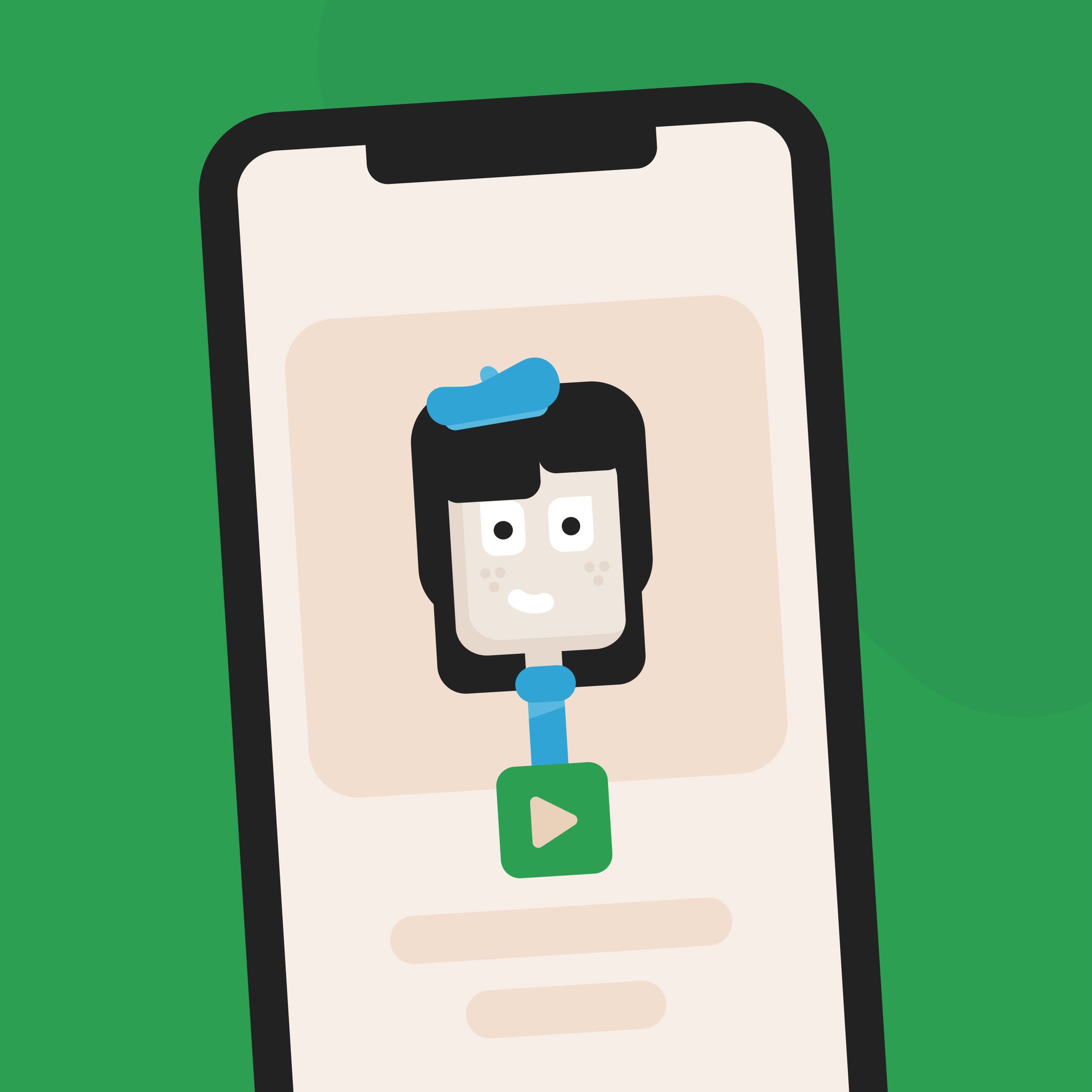 Лулу из ЛингоЧунга в телефоне