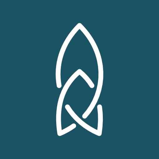 Логотип приложения Rocket Languages